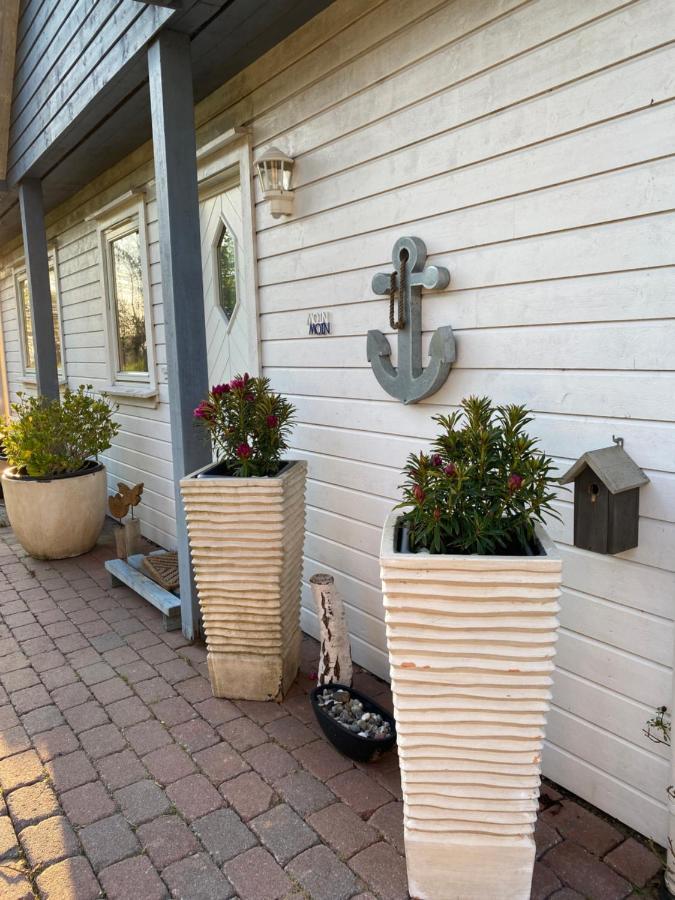 Freistehendes Einfamilienhaus Mit Boddenblick Naehe Ostsee Fuhlendorf  外观 照片