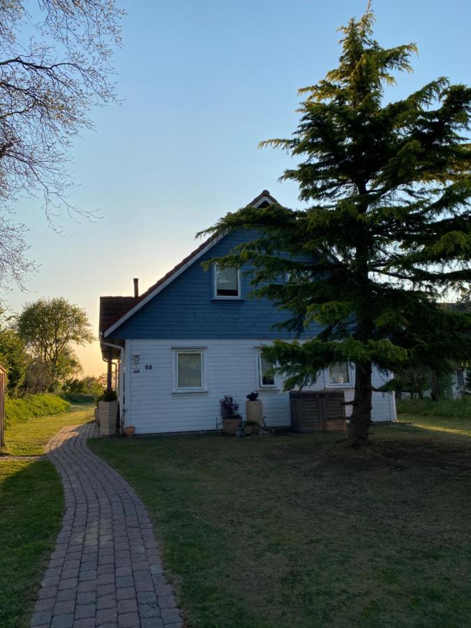 Freistehendes Einfamilienhaus Mit Boddenblick Naehe Ostsee Fuhlendorf  外观 照片